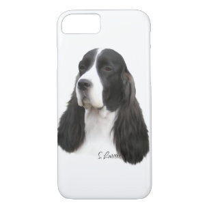 Capa iPhone 8/ 7 Cão espanhol do Springer