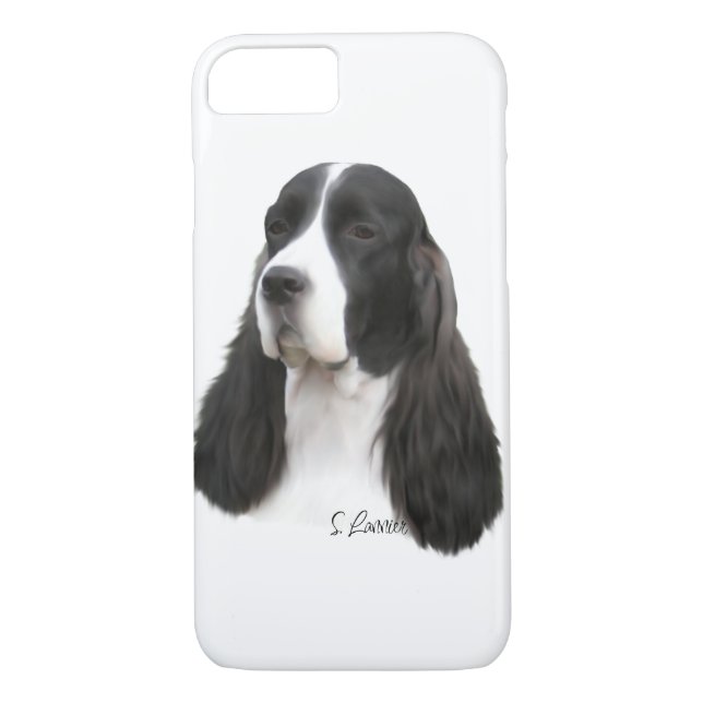 Capa Para iPhone, Case-Mate Cão espanhol do Springer (Verso)
