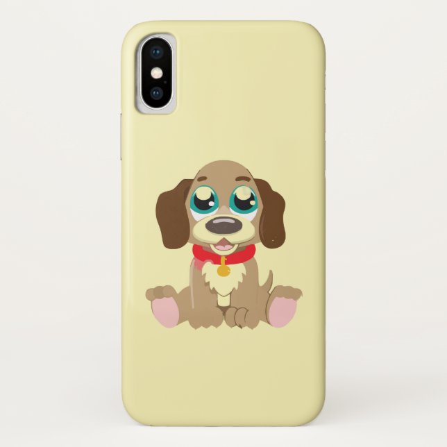 Capa Para iPhone, Case-Mate Cãozinho Bonito Com Olhos Bonitos (Verso)