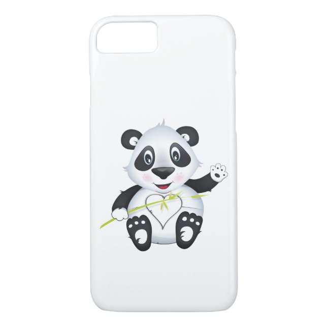 Capa Para iPhone, Case-Mate "Capa de telefone do caráter da panda do selo (Verso)