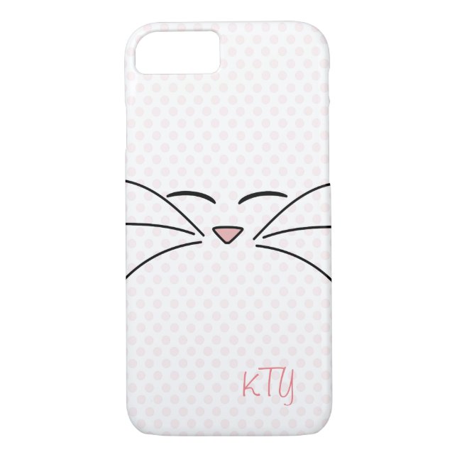 Capa Para iPhone, Case-Mate Cara personalizada do gatinho (Verso)