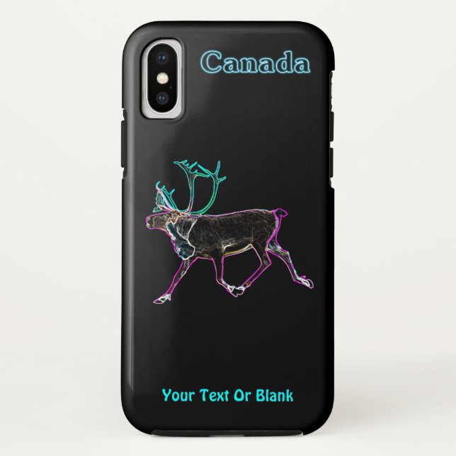 Capa Para iPhone, Case-Mate Caribe elétrico - Canadá (Verso)