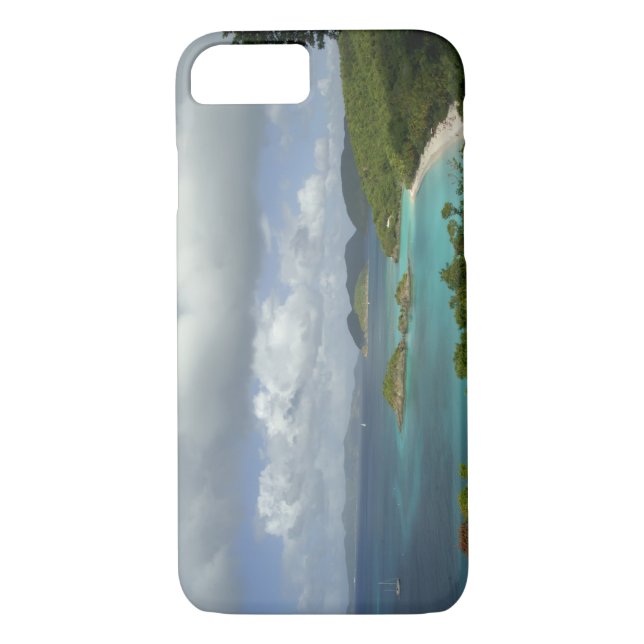 Capa Para iPhone, Case-Mate Caribe, Ilhas Virgens Americanas, Rua John, Trunk  (Verso)