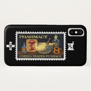 Capa Para iPhone Da Case-Mate Carimbo Rx Farmacêutico ~Drugist~Apothecary