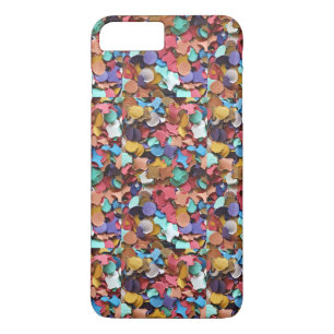 Capa iPhone 8 Plus/7 Plus Carnaval do Partido Confetti Papel Colorido Engraç