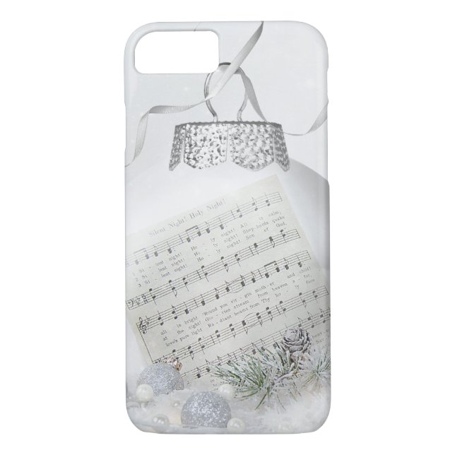 Capa Para iPhone, Case-Mate Carol de Natal na neve (Verso)