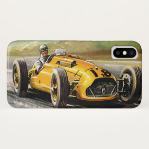 Capa Para iPhone Da Case-Mate Carro de Corrida Esportivo Vintage, Piloto de Carr