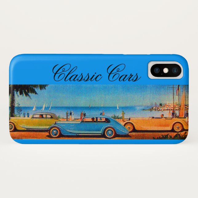 CAPA PARA iPhone, Case-Mate  CARROS ANTIGOS (Verso (Horizontal))