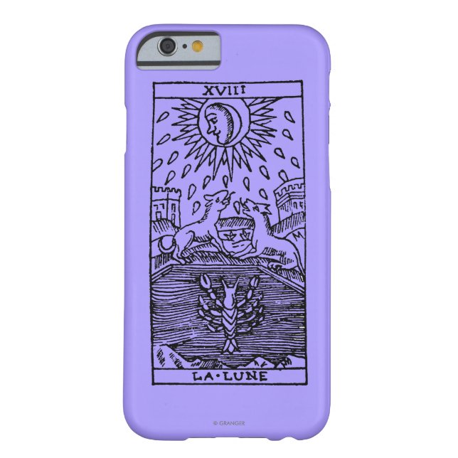 Capa Para iPhone, Case-Mate Cartão de Tarot: A lua (Verso)