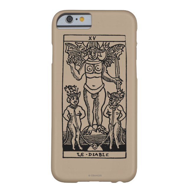 Capa Para iPhone, Case-Mate Cartão de Tarot: O diabo (Verso)