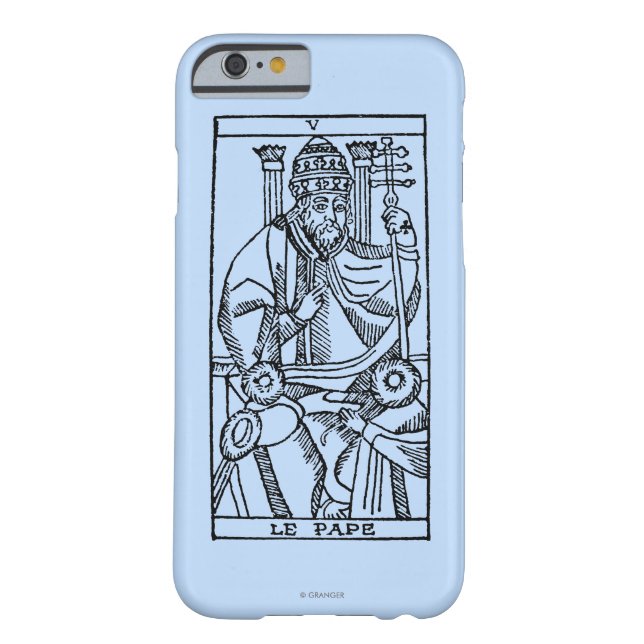 Capa Para iPhone, Case-Mate Cartão de Tarot: O papa (Verso)