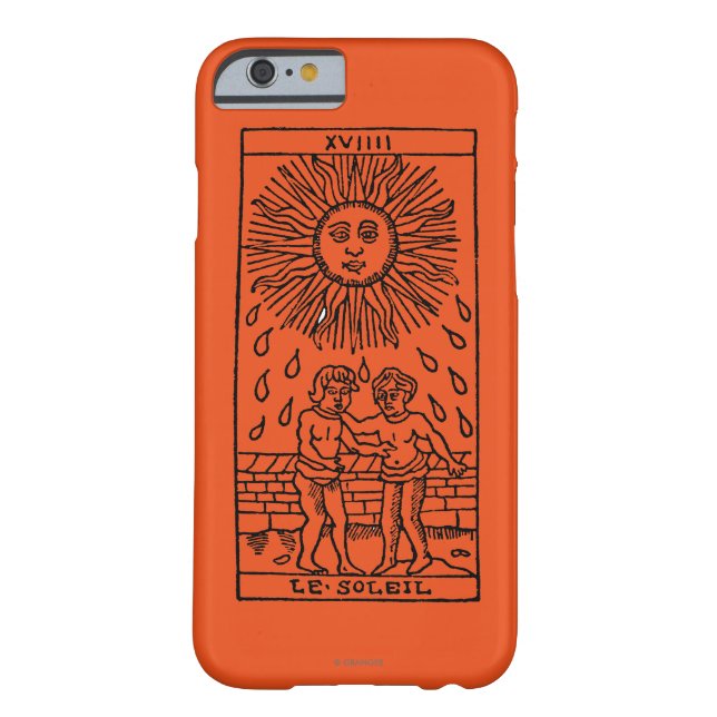 Capa Para iPhone, Case-Mate Cartão de Tarot: The Sun (Verso)