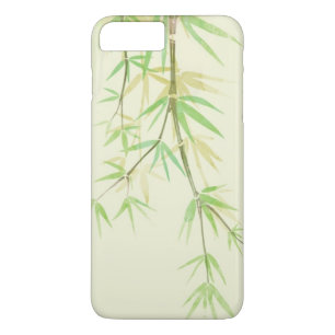 Capa iPhone 8 Plus/7 Plus Cartão pintado da aguarela com estilizado selvage