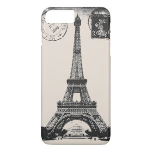 Capa Para iPhone Da Case-Mate Cartão postal Paris La Tower Eiffel Vintage