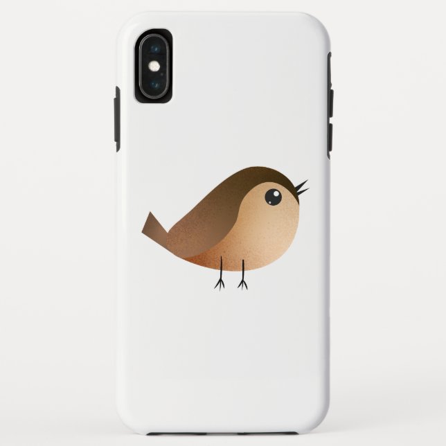 Capa Para iPhone, Case-Mate Cartografia de Pássaro Sparrow (Verso)