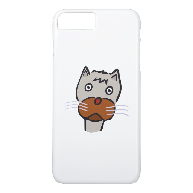 Capa Para iPhone, Case-Mate Cartografia do gato triste (Verso)