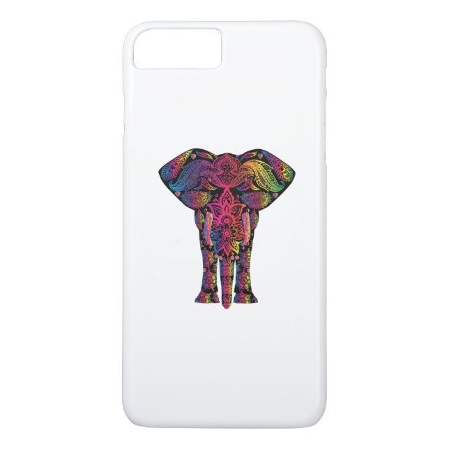 Capa Para iPhone, Case-Mate Cartoon colorido de elefante (Verso)