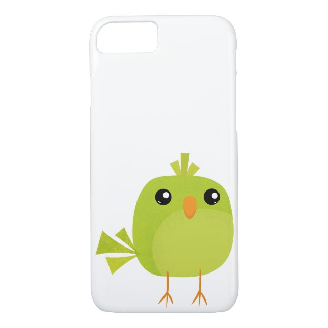 Capa Para iPhone, Case-Mate Cartoon de Pássaro Verde (Verso)