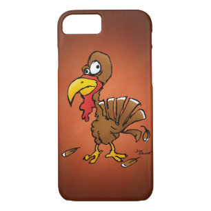 Capa iPhone 8/ 7 Cartoon Engraçado Derp Turkey