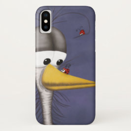 Capa Para iPhone Da Case-Mate Cartoon Engraçado Egret