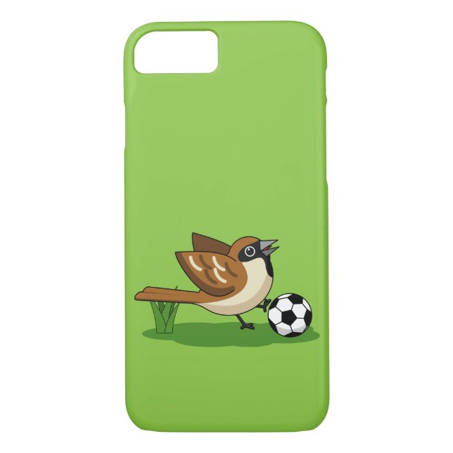 Capa Para iPhone, Case-Mate Cartoon Gelado Jogando Futebol (Verso)