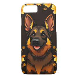 Capa iPhone 8/ 7 Cartoon German shepherd