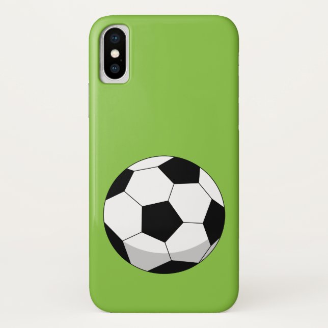 Capa Para iPhone, Case-Mate Cartoon Soccer Ball (Verso)