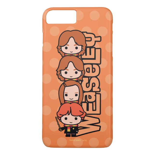 Capa Para iPhone, Case-Mate Cartoon Weasley Siblilings Gráfico (Verso)