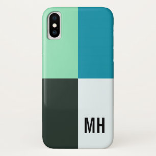Capa Para iPhone Da Case-Mate Carvão Personalizável Turquesa Azul-Teal