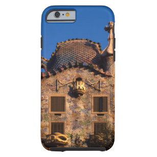 Capa Tough Para iPhone 6 Casa Batilo, Arquitetura Gaudi, Barcelona
