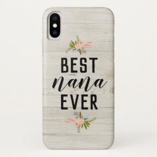 Capa Para iPhone Da Case-Mate Casa da quinta floral do melhor dia das mães de