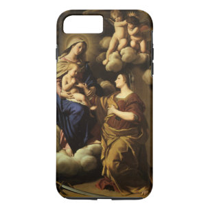 Capa Para iPhone Da Case-Mate Casamento místico de St. Catherine - Sassoferrato