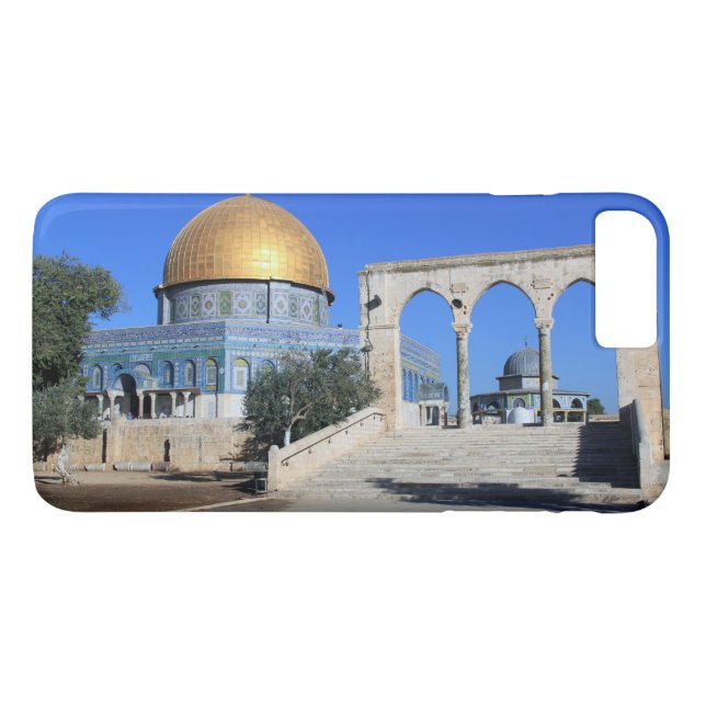 Capa Para iPhone, Case-Mate Case-Mate Barely There Plus iPhone 7 Jerusalém (Verso (Horizontal))