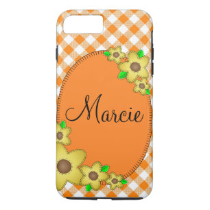 Capa Para iPhone Da Case-Mate Case-Mate Tough Plus iPhone 7 Case Yellow Flower