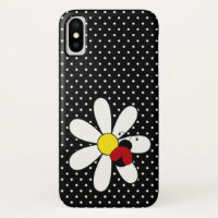Caso bonito do iPhone 6 da margarida do joaninha