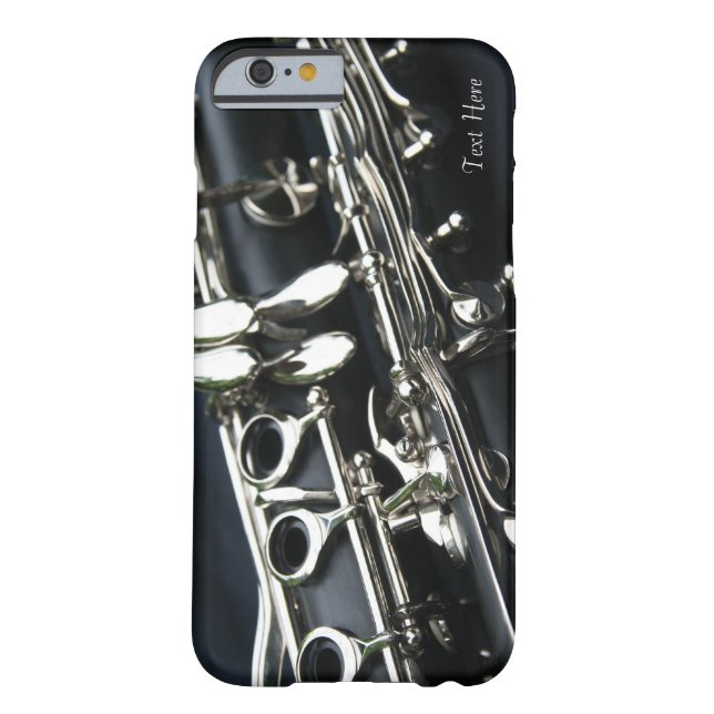 Capa Para iPhone, Case-Mate Caso bonito do iPhone 6 do clarinete (Verso)