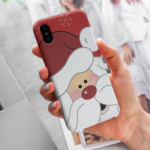 Capa Para iPhone Da Case-Mate Caso bonito do telemóvel de Papai Noel