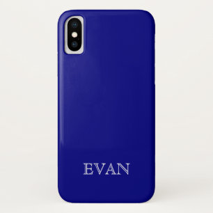 Capa Para iPhone Da Case-Mate Caso contínuo do iPhone X do fundo dos AZUIS