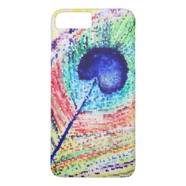 Capa Para iPhone, Case-Mate Caso da pena de peacock (Verso)