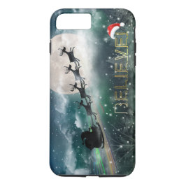 Capa Para iPhone Da Case-Mate Caso de iPhone 7/Plus da Viagem de Natal de Midnig