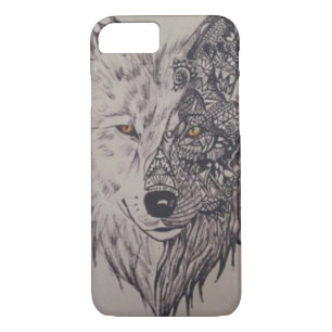 Capa iPhone 8/ 7 Caso de IPhone X do lobo