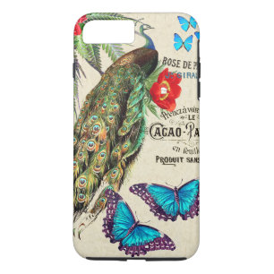 Capa Para iPhone Da Case-Mate Caso do dispositivo do cacau das flores de pavão