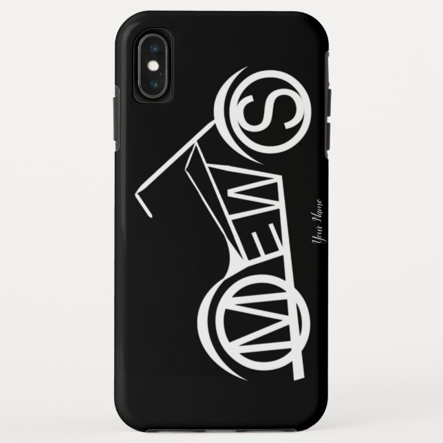Capa Para iPhone, Case-Mate Caso do Entusiasta de Motocicleta (Verso)