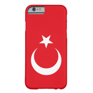 Capa Barely There Para iPhone 6 Caso do iPhone 6 da bandeira de Turquia