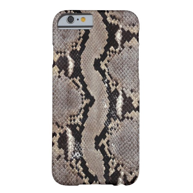 Capa Para iPhone, Case-Mate Caso do iPhone 6 da pele de cobra (Verso)