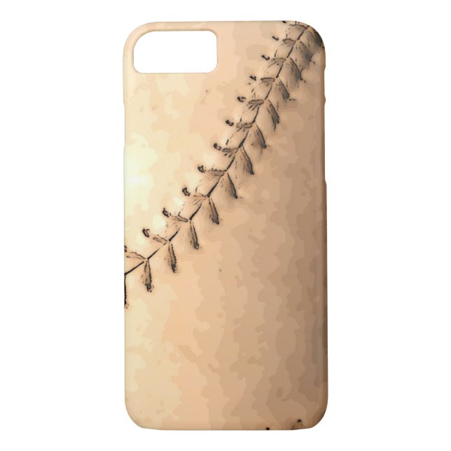 Capa Para iPhone, Case-Mate Caso do iPhone 7 Baseball (Verso)