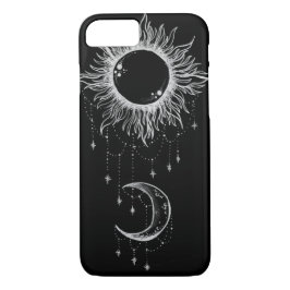 Capa Para iPhone Da Case-Mate Caso do iPhone 7 da lua e do Sun Boho