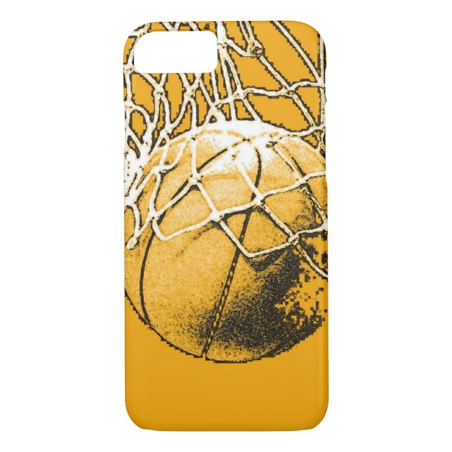 Capa Para iPhone, Case-Mate Caso do iPhone 7 de Pop de basquete (Verso)