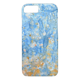 Capa Para iPhone Da Case-Mate Caso do iPhone 7 Dourado Azul e Amarelo