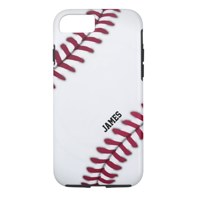 Capa Para iPhone, Case-Mate Caso do iPhone 7 Personalizado do Baseball (Verso)